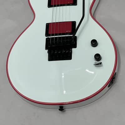 ESP LTD Signature Series Gary Holt GH-600 Electric Guitar 2025 Snow White w Case New Overstock Closeout Last One !!!! image 2