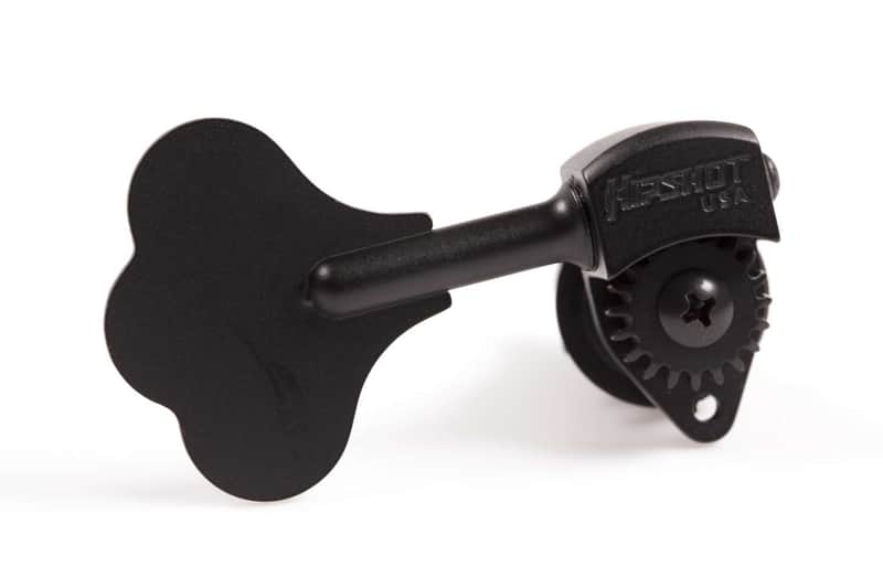 Hipshot Ultralite USA Tuner HB6C 1/2 Black - Treble Side. NEW - Auth Dealer image 1