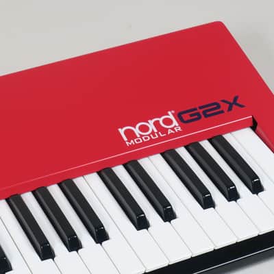 Nord Modular G2X synthesizer with voice expansion board + original owner's manual + brochure image 4