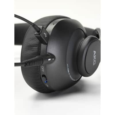 AKG - K361-BT - Professional Bluetooth Closed-Back Studio Headphones - Black image 6