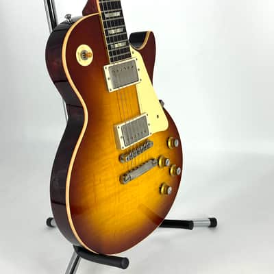 2021 Gibson Les Paul Custom Shop 60th Anniversary 1960 Reissue V2 - R0 - Tomato Soup Burst image 7