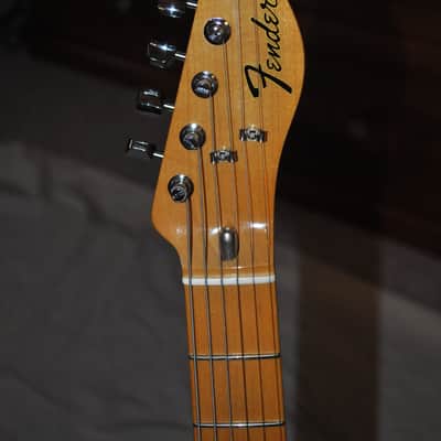 Fender Fender American Original '70s Telecaster Custom Maple Fingerboard Electric Guitar Vintage Blonde with Deluxe Molded Case image 10
