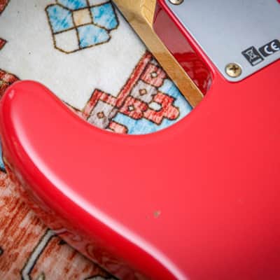 FENDER USA Custom Shop 1960 Stratocaster Reissue Jrny' Relic "Fiesta Red + Rosewood" (2024) image 22