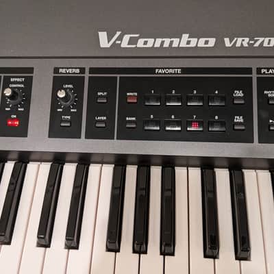 Roland VR-700 76-Key V-Combo Organ 2000s - Black image 8