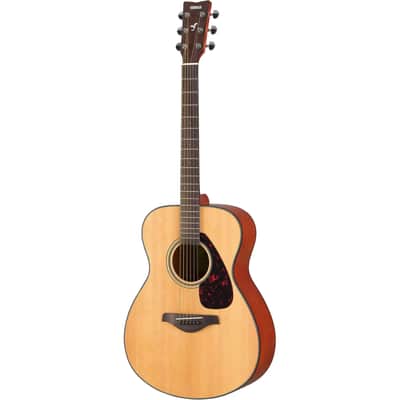 Yamaha FS800J Small Body Solid Top Acoustic Guitar - Natural image 2