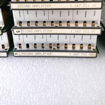 Studer B67, set of Audio & other cards image 6