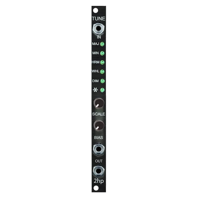 2hp Tune Eurorack Quantiser Module (Black) image 1