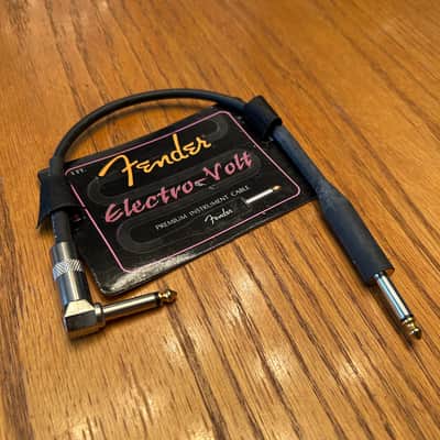 Fender Electro-Volt Vintage 1β Patch Cable - 2000 - Black image 1