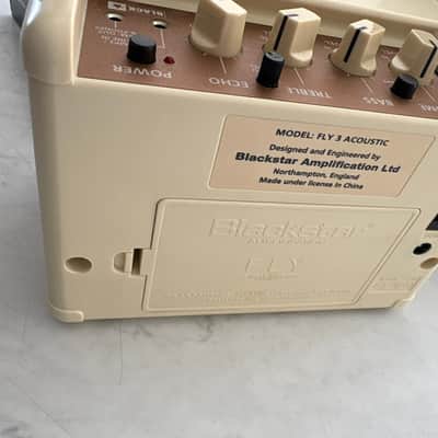 Blackstar Fly 3 Acoustic 3-Watt 1x3" Battery-Powered Mini Guitar Combo 2020 - Present - Cream image 5