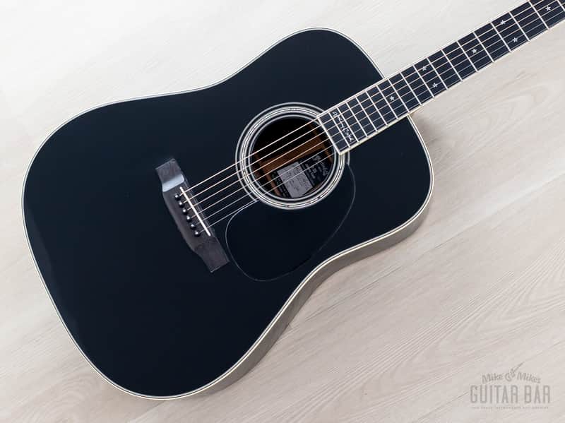 2010 Martin Johnny Cash Commemorative Edition D-35 Black, Near-Mint w/ Case & Hangtags image 1