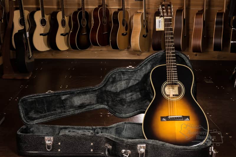 Eastman E20P-SB Solid Adirondack Spruce/Rosewood Parlor Sunburst image 1