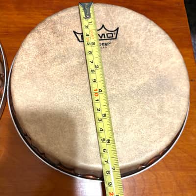 Remo skyndeep 7.15” and 8.5” bongo head set 20’s - Skyndeep image 3