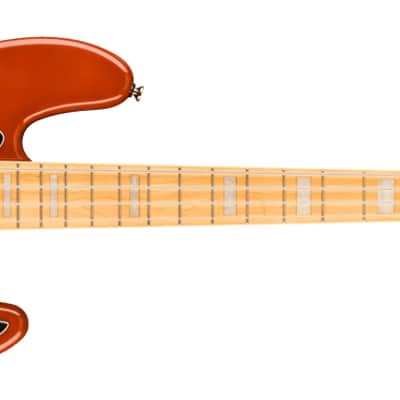 Squier Classic Vibe Active '70s Jazz Bass - Maple Fingerboard - Black Pickguard - Mocha image 2