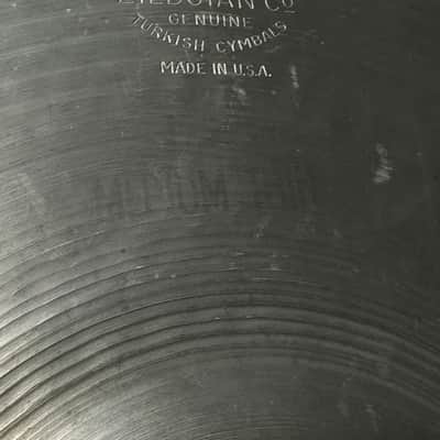 Zildijan Avedis Medium Thin Crash Ride 20“ (1950s), Vintage image 3