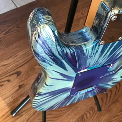 Fender Stratocaster/Splattercaster 2003/04 Blue image 8