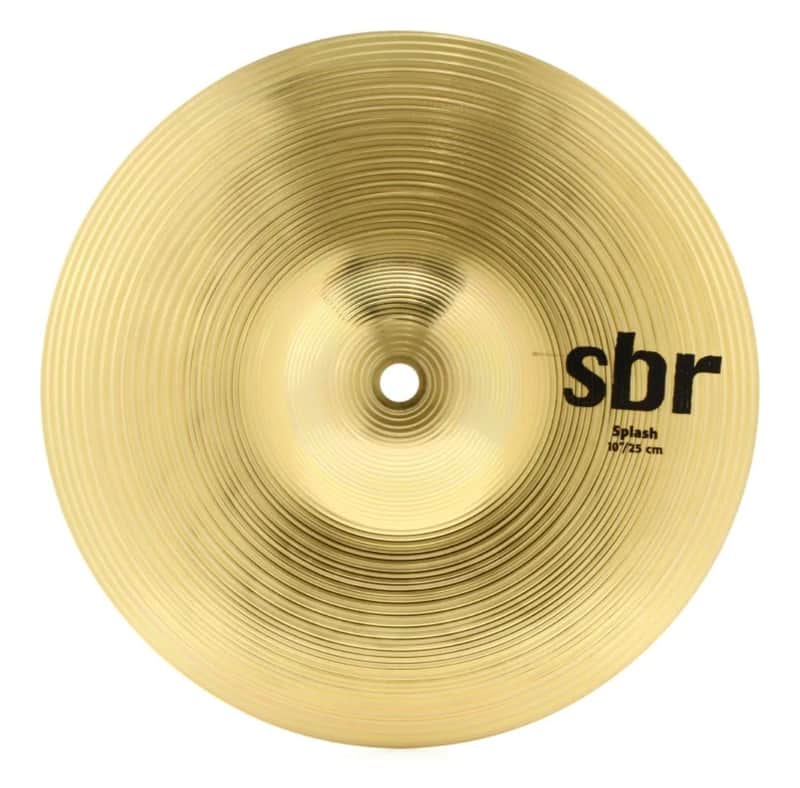 Sabian 10" SBr Splash Cymbal 2010 - Present - Natural image 1