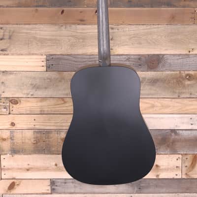 Martin DX Johnny Cash Acoustic/Electric Guitar Black w/ Gigbag image 5