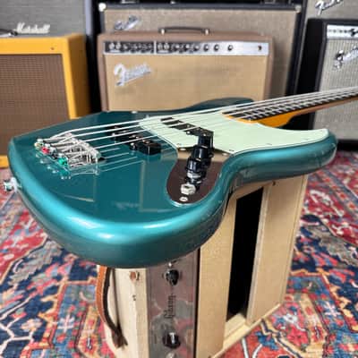 Fender JB-62 75US Vintage Reissue Jazz Bass Ocean Turquoise Metallic - 2004 image 17