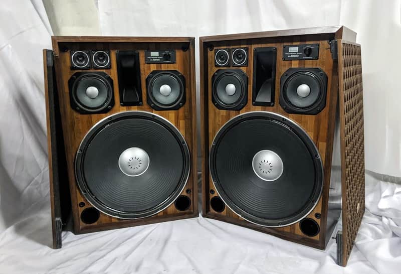 Vintage Pair of Sansui SP-X8000 4 Way 6 Speaker System | Reverb Norway