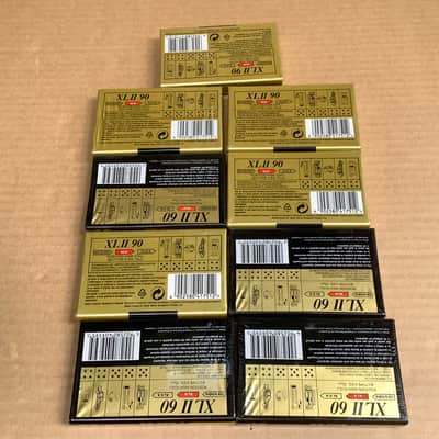 9 x Maxell XL2 XL II high bias 60 90 cassettes new sealed image 2