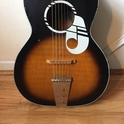 Vintage KAY "Music note" parlor guitar 50's - 60's image 2