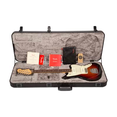 2017 Fender American Professional Jazzmaster 3-Tone Sunburst, US1700XXXX image 10