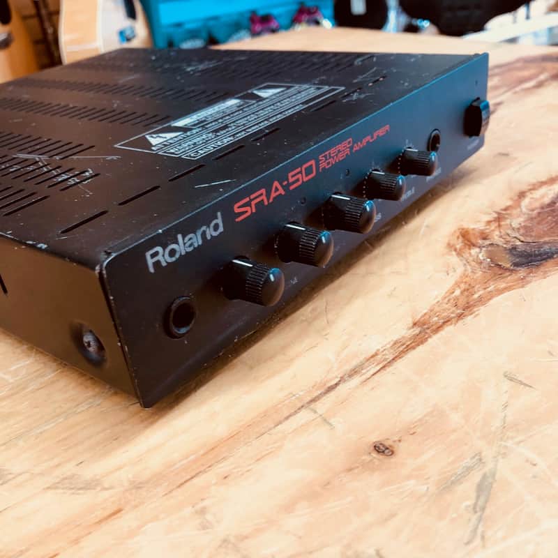Roland SRA-50 Half-Rack Power Amplifier | Reverb