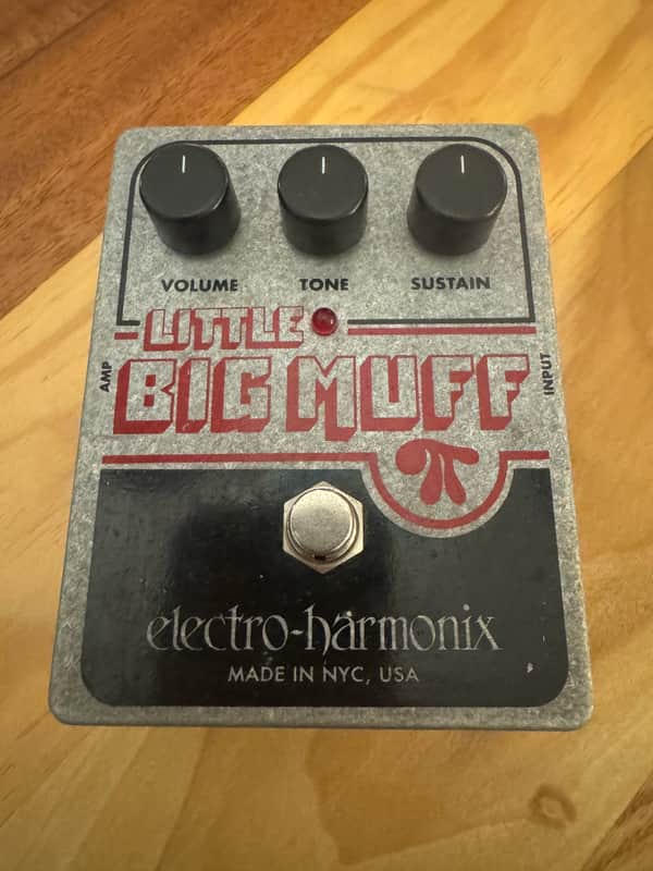 Electro-Harmonix Little Big Muff Pi Distortion / Sustainer 2006 - Present - Gray / Black / Red image 1