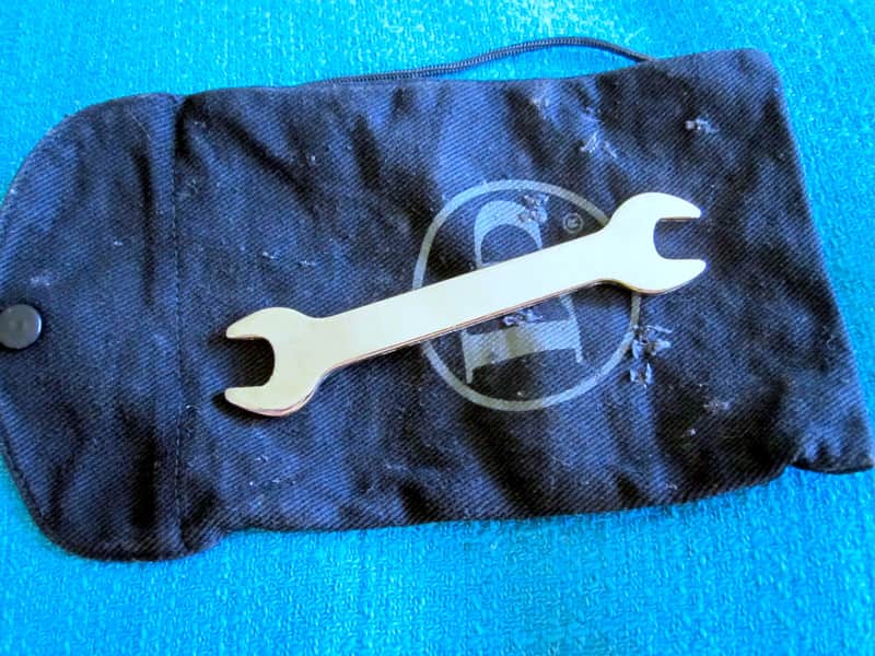 LP Conga Bongo Timbale Tuning Wrench with Canvas Pouch image 1
