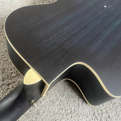 Blue Burst Cutaway Acoustic Guitar, 40 Inch, 20 Frets image 9