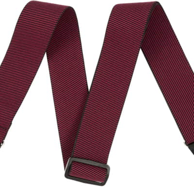 Fender WeighLess Tweed Strap, Red image 1