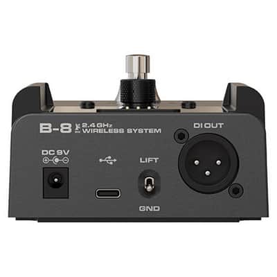 NUX B-8 Wireless System for Guitar, Bass, Various Instruments with Electronic Pickups. Wireless Solution for Gigging, Home Playing image 4