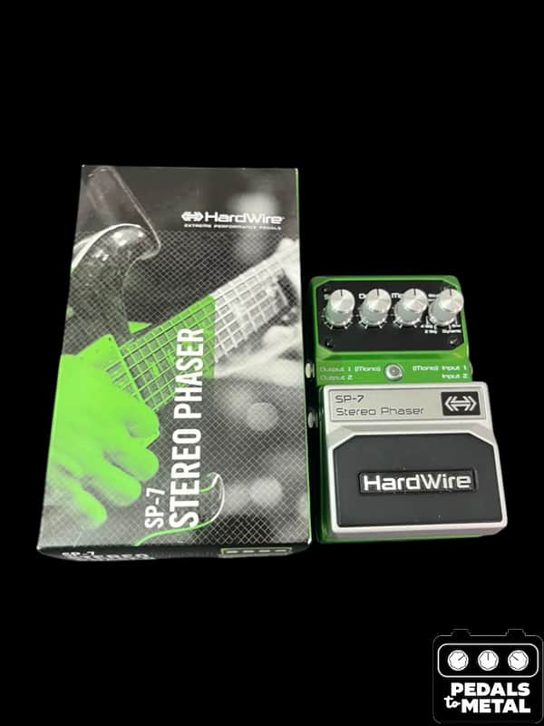 DigiTech Hardwire SP-7 Stereo Phaser 2010s - Green - X18822 image 1