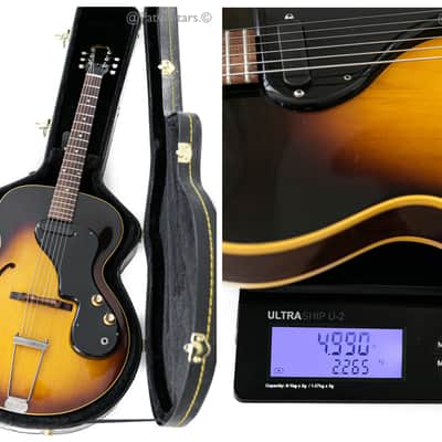1962 Gibson ES-120T in Sunburst Slim body image 6