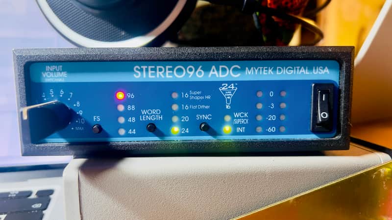 Mytek Digital Stereo96 ADC 2016 - Blue Face image 1