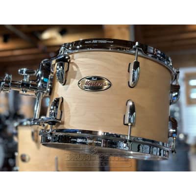 Pearl Masters Maple Reserve 3pc Jazz Drum Set Matte Natural image 3