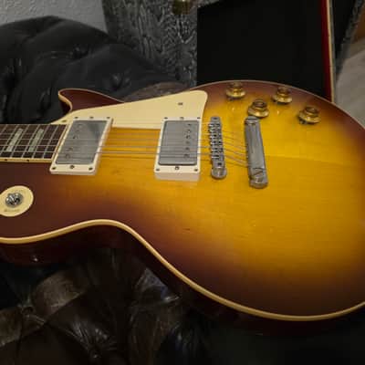 Gibson 1958 Les Paul Standard NEW Custom Shop R8 Royal Tea Burst image 23