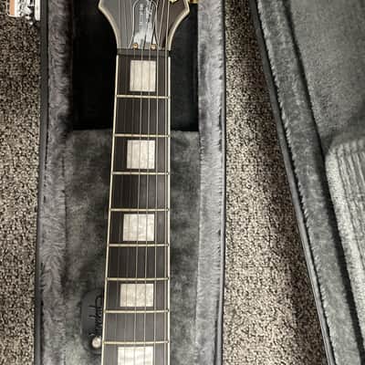 Used Epiphone LP Left Handed Matt Heafy 7 String Electric Guitar with Case image 3