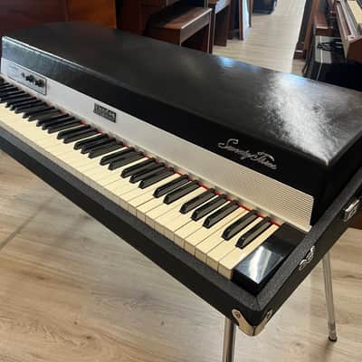 Rhodes Mark I Stage 73-Key Electric Piano 1975 - 1979 - Black Rounded Top image 4