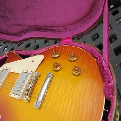 Gibson Custom Shop '58 Reissue Les Paul - LPR8 - Historic Reissue - Flame Top - Sun Rise Tea Burst image 18