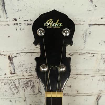 Vintage 1970s Lida Japan 5-String Bluegrass Banjo w/ Mahogany Resonator image 4