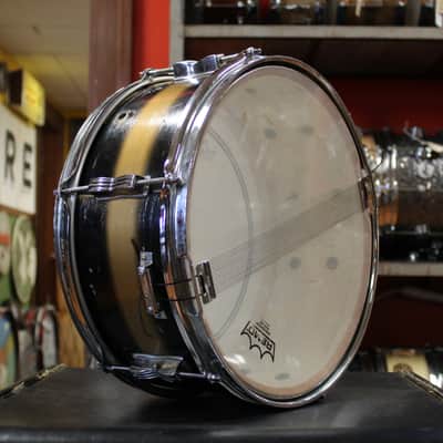 1962 Ludwig Pioneer 6.5x14 Snare Drum in Black & Gold Duco image 5