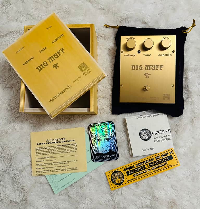 Electro-Harmonix Double Anniversary Big Muff Pi | Reverb
