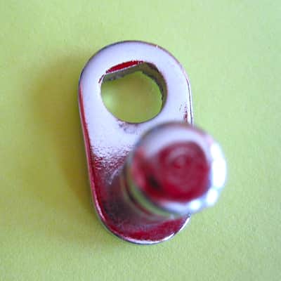 Bass Drum Pedal Beater Angle Cam Linkage Spring Connector - Vintage (USED) image 2