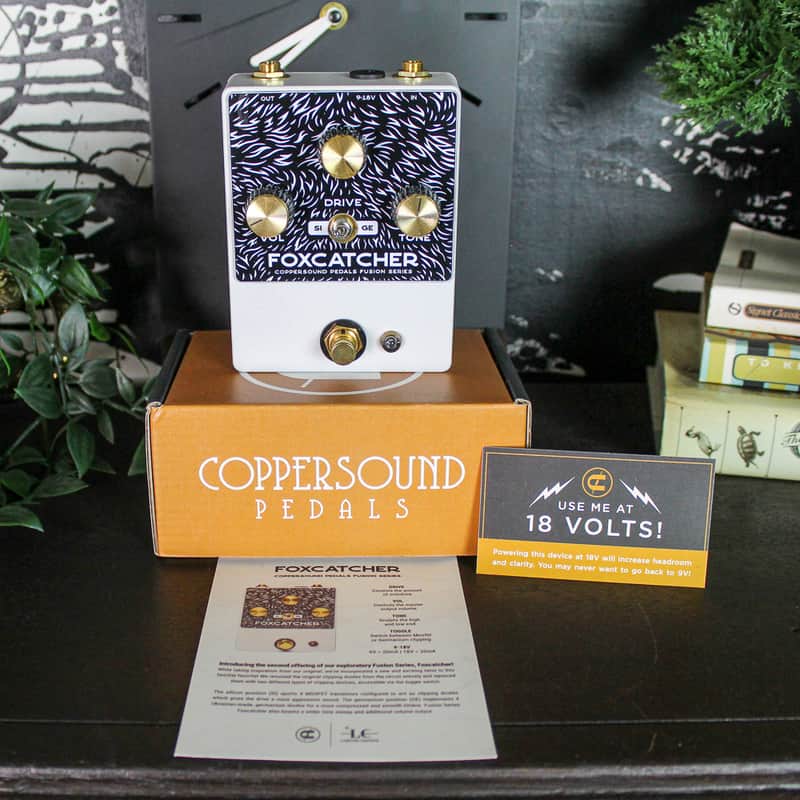 Preowned CopperSound Pedals Fusion Series Foxcatcher Overdrive w/ Box image 1