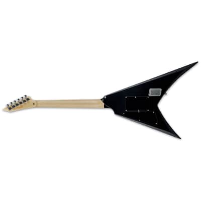 ESP E-II Alexi Laiho Signature Ripped Purple Fade Satin with Pinstripes B-Stock image 3