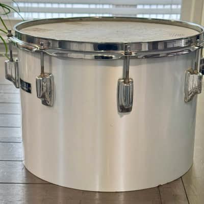 Tama 14 inch concert tom 80s - Metallic White image 4