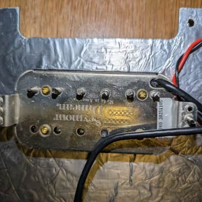 Stratocaster pickguard with Seymour Duncan Distortion pickups and Ibanez 5-way switching image 7