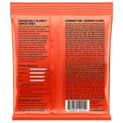 Ernie Ball Skinny Top Heavy Bottom 2215 010-052 image 2
