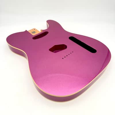 HooDoo Telecaster Body Alder Bound Metallic Purple Light htb6417 image 3